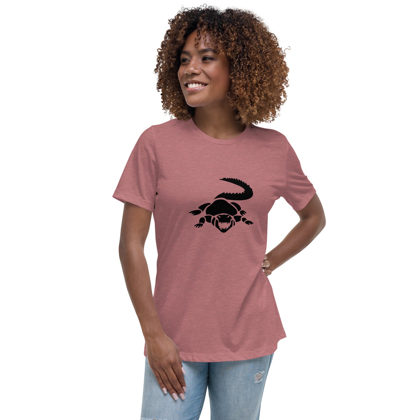 Croc Lock Women's Relaxed T-Shirt