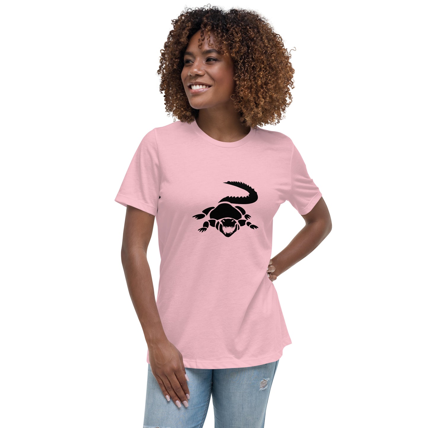 Croc Lock Women's Relaxed T-Shirt